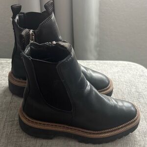 Sam Edelman Black Ankle Booties with Sleek Design, kids Sz 11